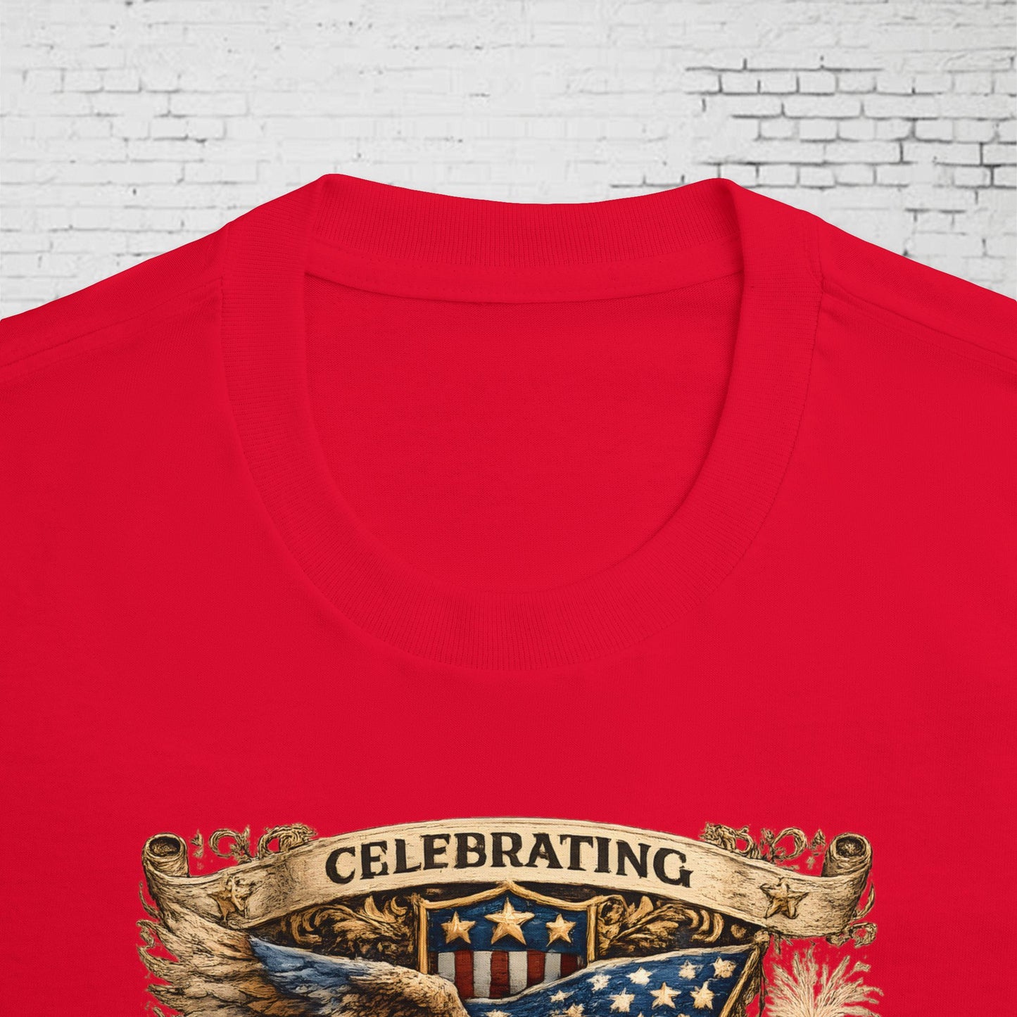 America 250 Semiquincentennial Patriotic T-Shirt | 250 Years of Freedom Eagle, Statue of Liberty & Independence Hall Tee | Independence Day 2026 Unisex Shirt