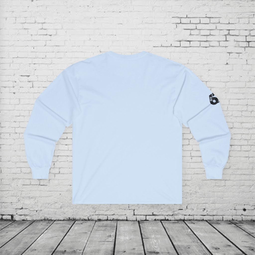 67 Kids Long Sleeve Shirt | Viral 6 7 Hand Graphic | Funny Youth Trend Tee