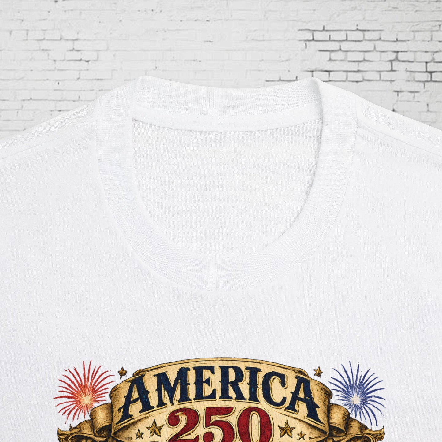 America 250 Patriotic T-Shirt | 1776–2026 Eagle, Revolutionary Soldier & Statue of Liberty Tee | One Nation Under God Semiquincentennial Unisex Shirt