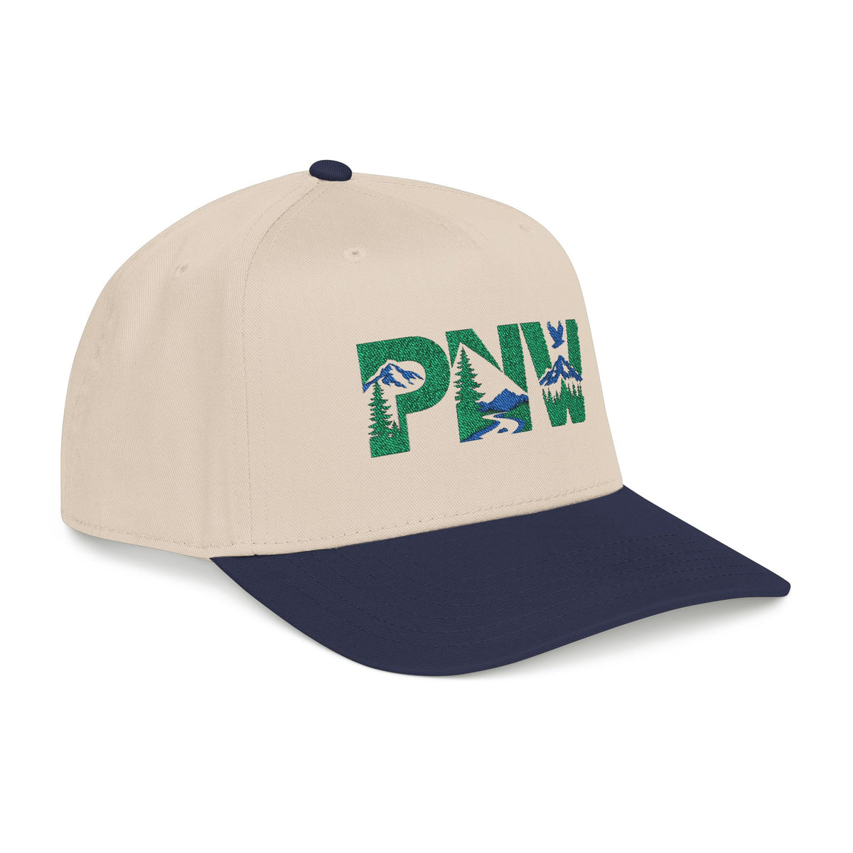 PNW Pacific Northwest Adventure Mid Profile Baseball Cap