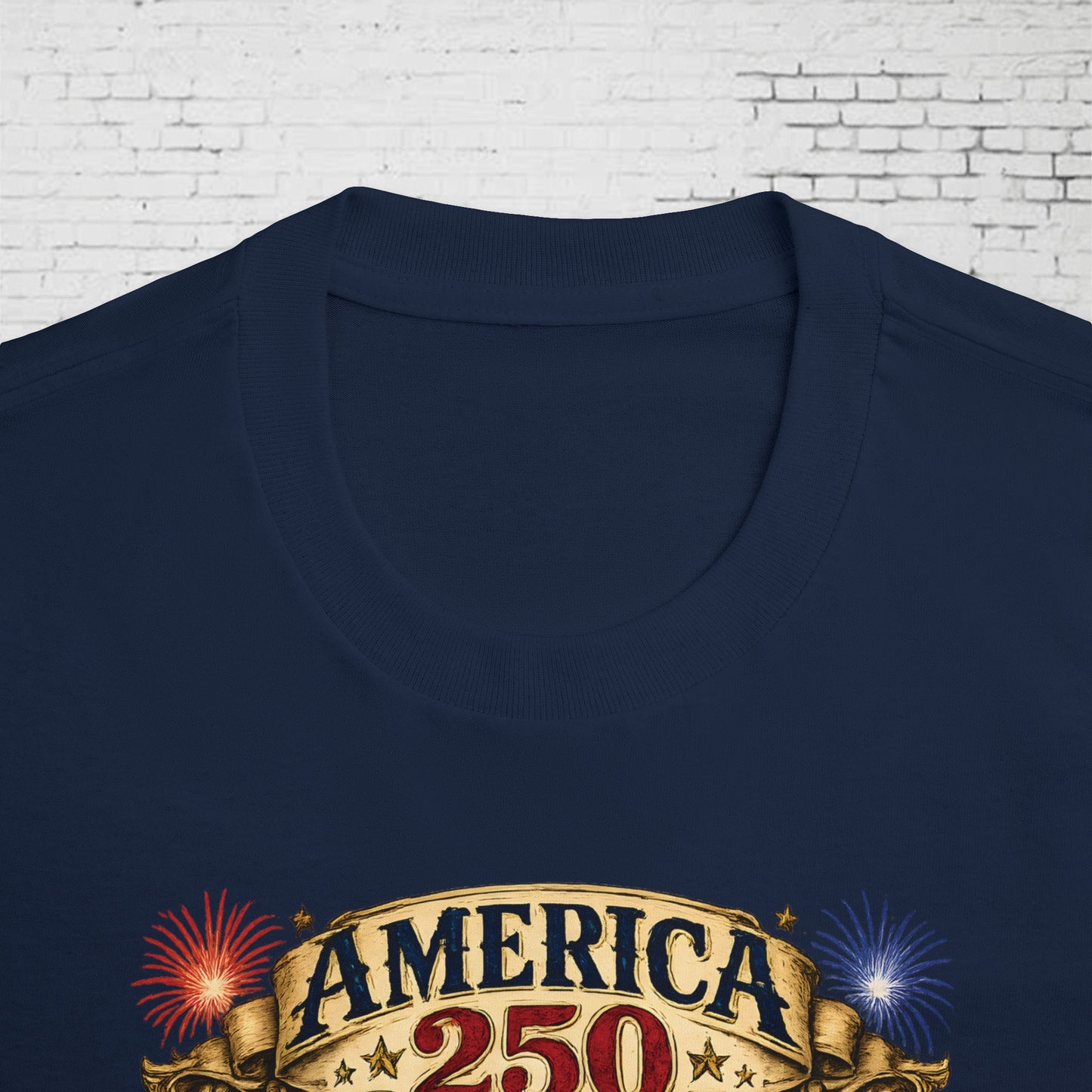 America 250 Patriotic T-Shirt | 1776–2026 Eagle, Revolutionary Soldier & Statue of Liberty Tee | One Nation Under God Semiquincentennial Unisex Shirt