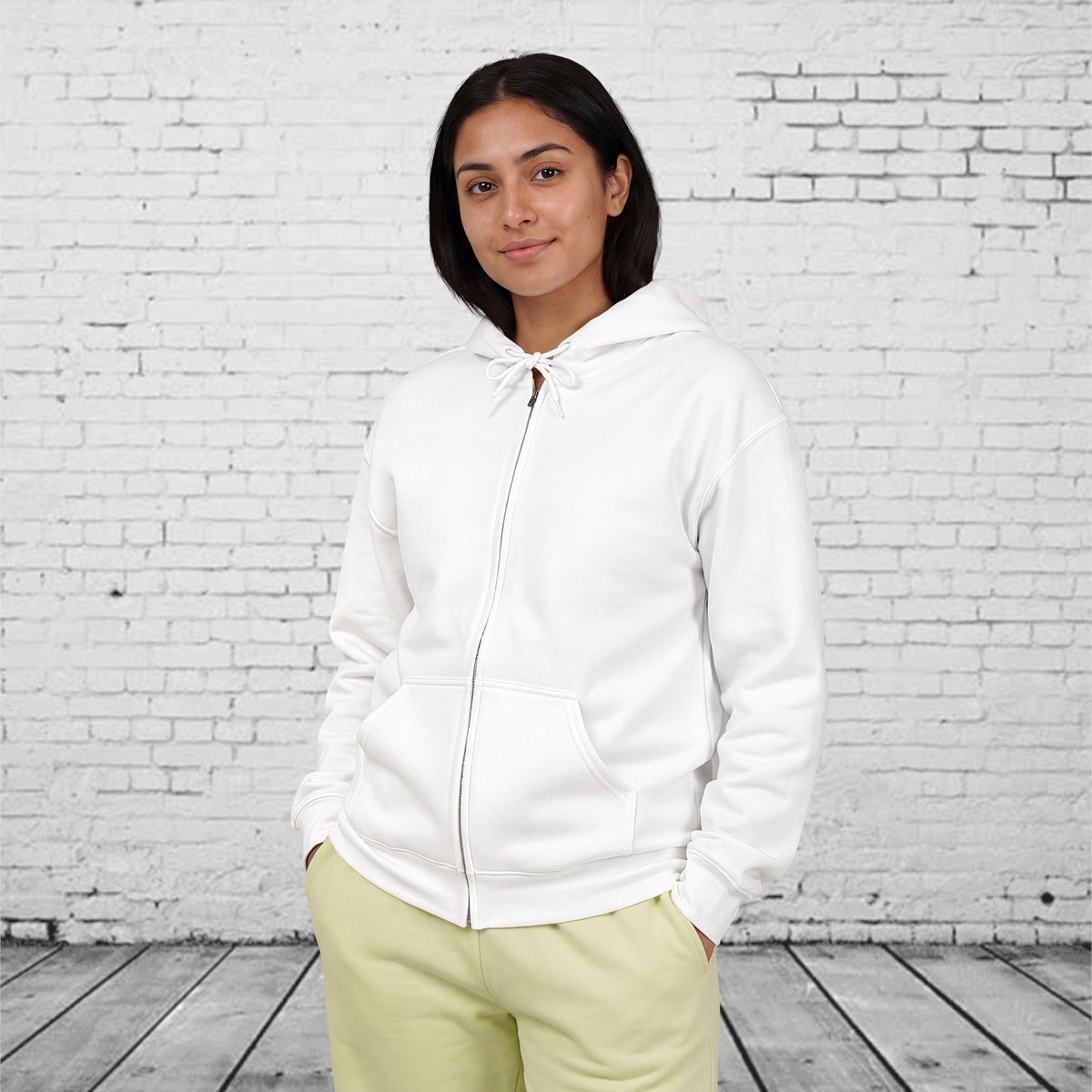 Upper Left USA Full-Zip Hoodie – Pacific Northwest Orca & Mountain Back Graphic