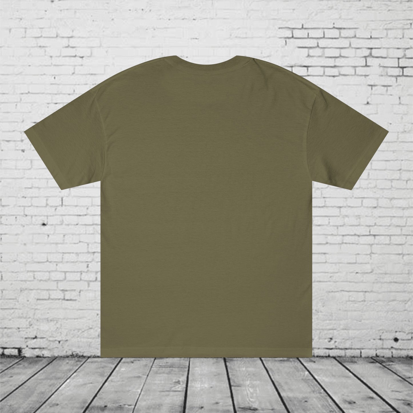 PNW Forest Badge T-Shirt | Pacific Northwest Mountain, Pine Tree & Salmon Graphic Tee