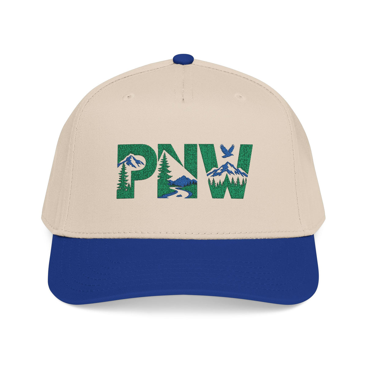 PNW Pacific Northwest Adventure Mid Profile Baseball Cap
