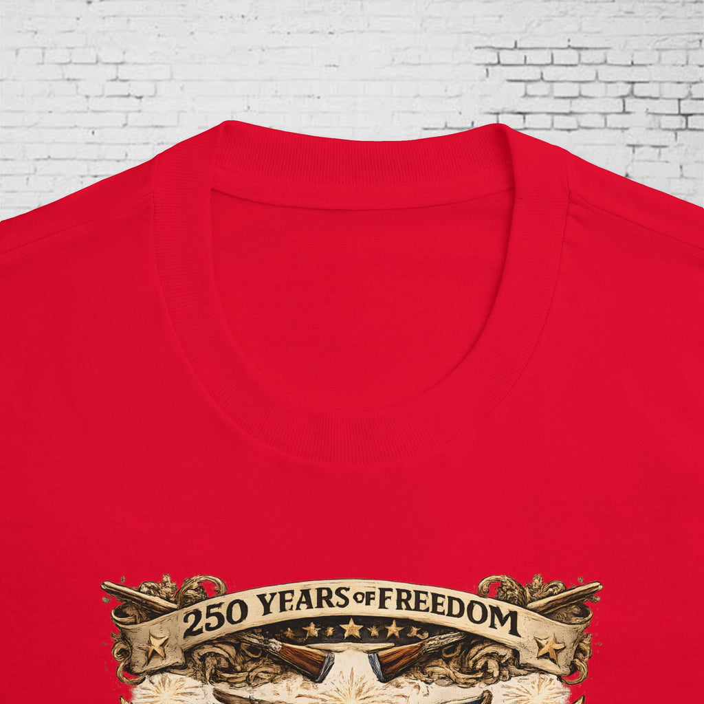America 250 Birthday Patriotic T-Shirt | 1776–2026 Eagle, Liberty & Independence Graphic Tee | Semiquincentennial Unisex Shirt