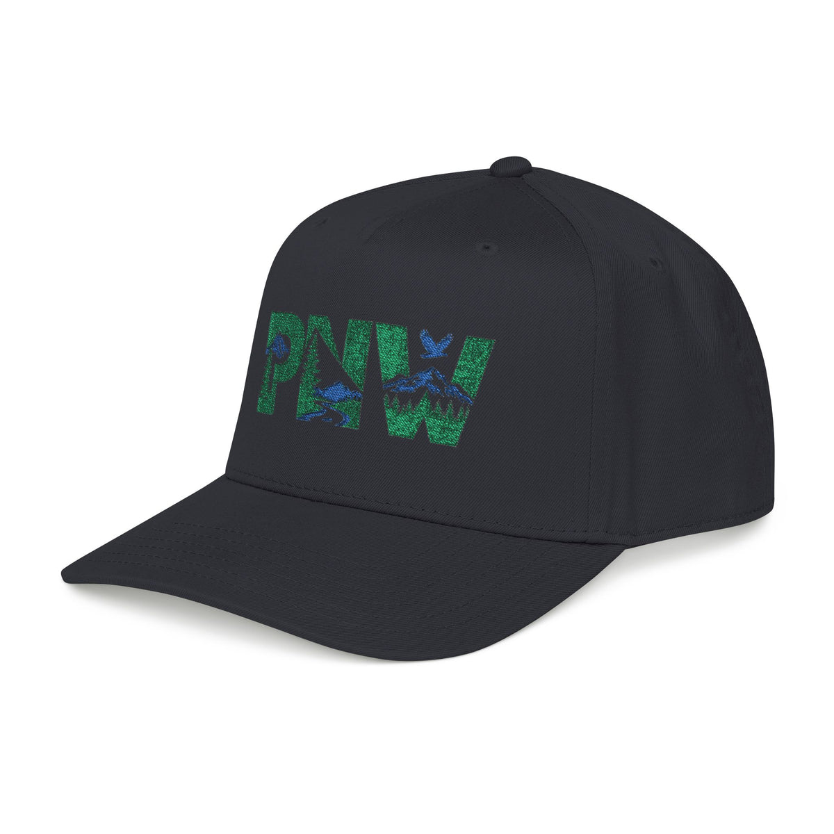 PNW Pacific Northwest Adventure Mid Profile Baseball Cap