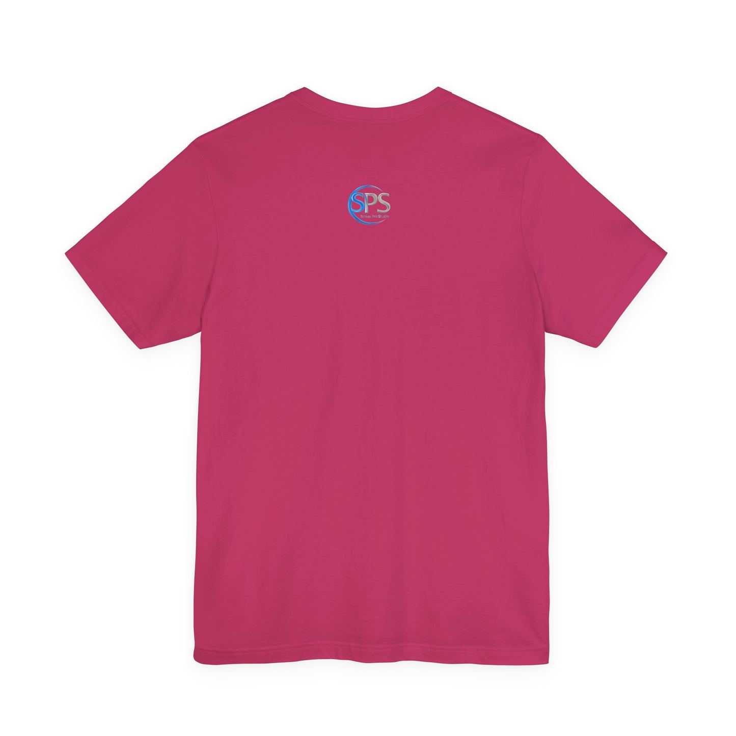 Virgin Mary Graphic T-Shirt - 'From Nothing to Something' Design with Roses & Halo Unisex Jersey Short Sleeve Tee