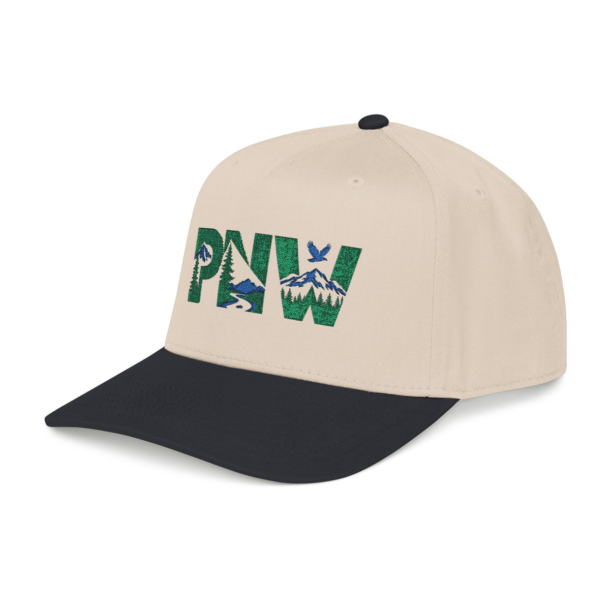 PNW Pacific Northwest Adventure Mid Profile Baseball Cap