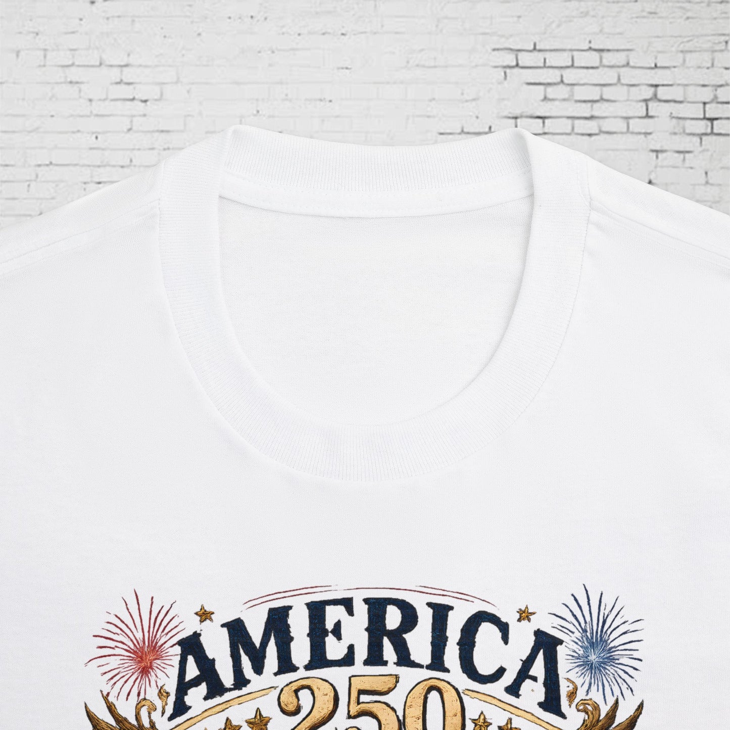 America 250 Patriotic T-Shirt | 1776–2026 Eagle, Liberty Bell & Statue of Liberty Graphic Tee | Semiquincentennial Unisex Shirt
