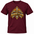 Armor of God Ornate Christian Cross Unisex Heavy Cotton T-Shirt