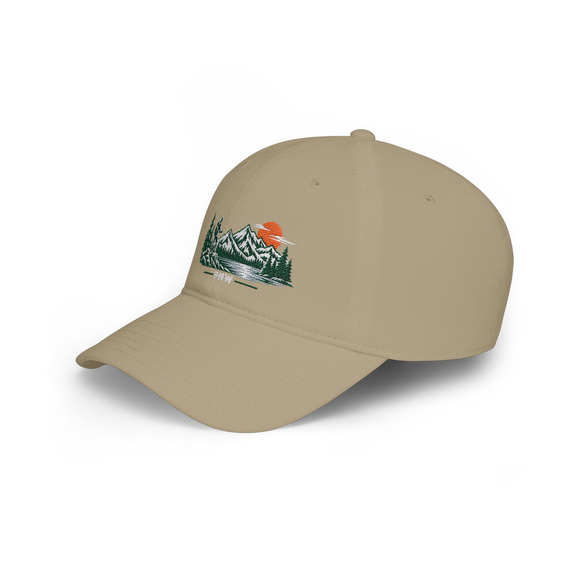 PNW Hiker Embroidered Low Profile Cap – Pacific Northwest Mountain Hiking Dad Hat