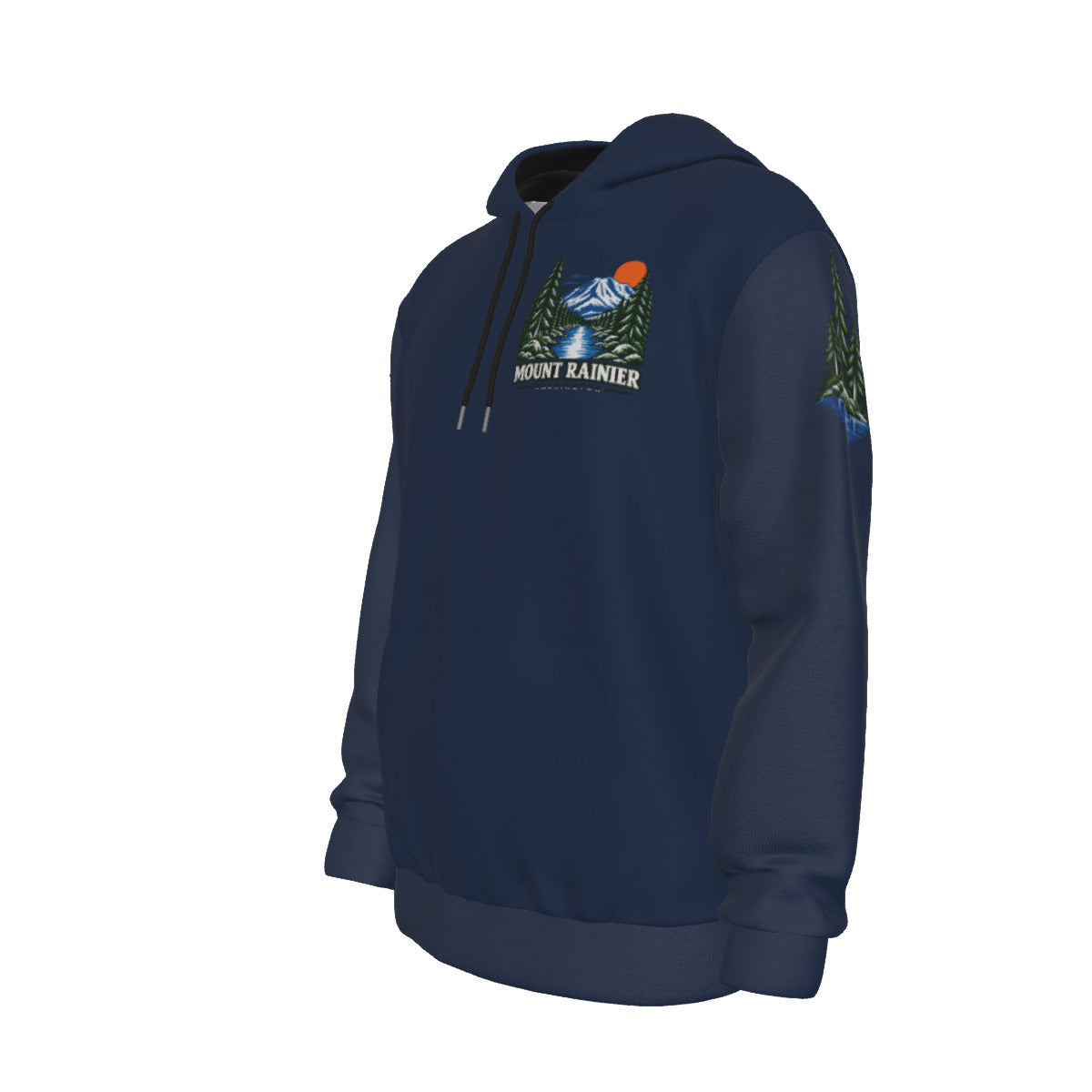 Mount Rainier Cascade Heritage Hoodie | Pacific Northwest Mountain & Forest Pullover