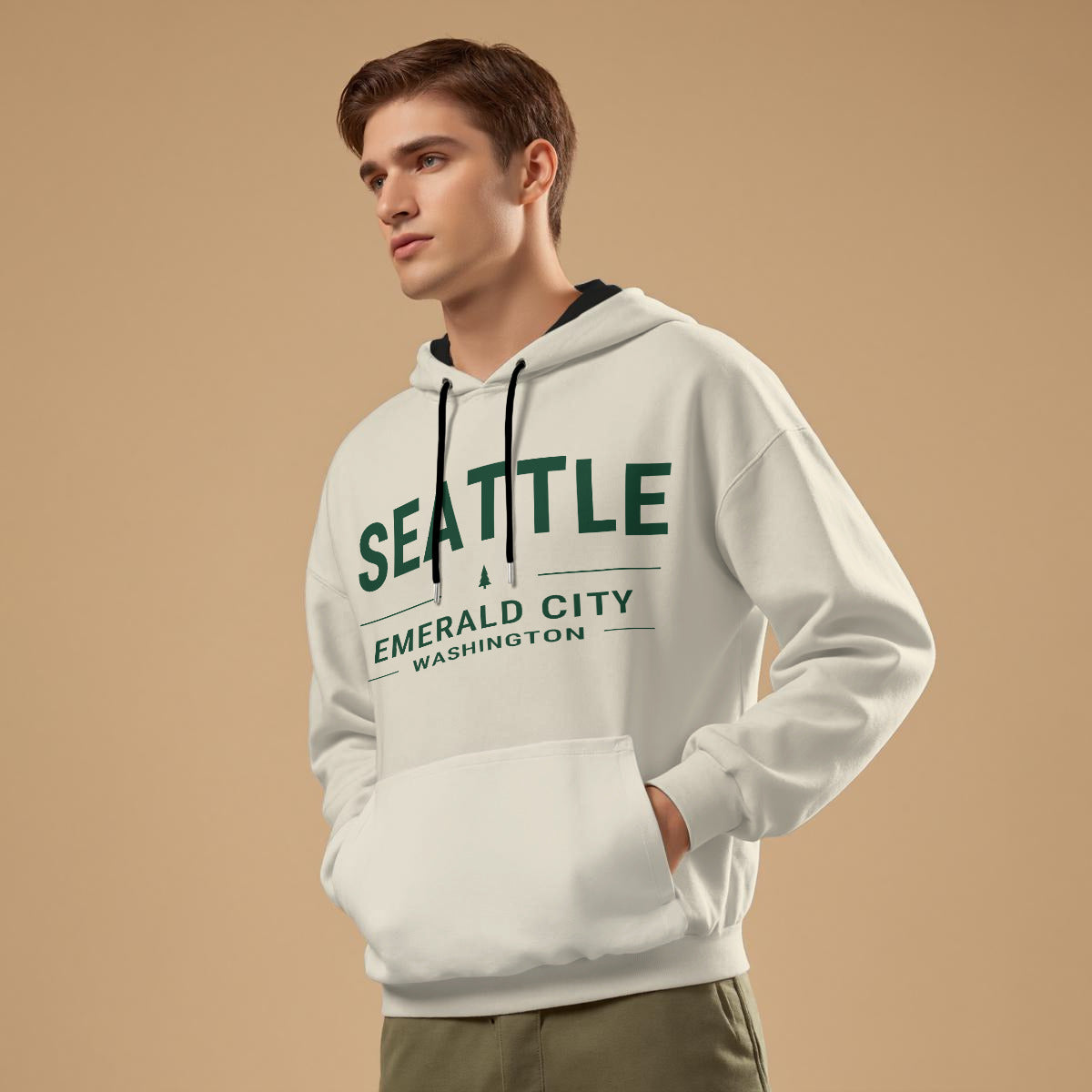 Seattle Emerald City Hoodie – Pacific Northwest Evergreen Style