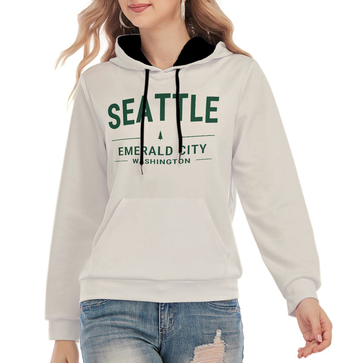 Seattle Emerald City Hoodie – Pacific Northwest Evergreen Style