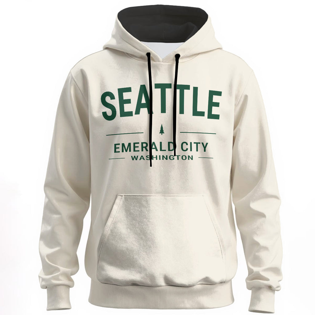 Seattle Emerald City Hoodie – Pacific Northwest Evergreen Style