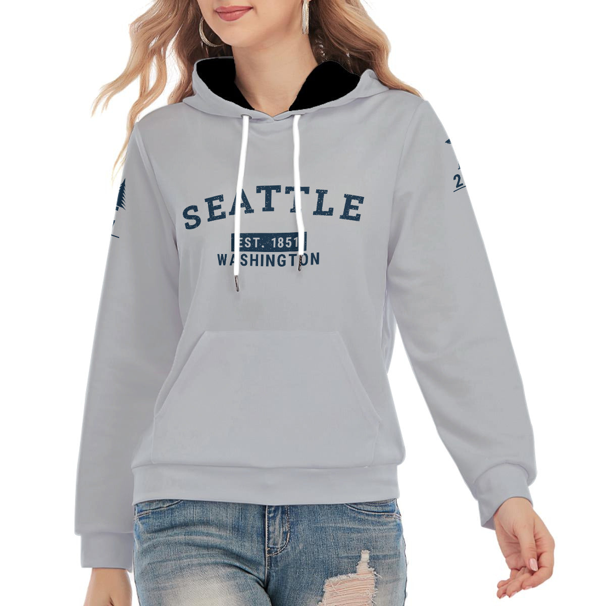 Seattle Heritage 1851 Hoodie – Vintage Washington Collegiate Style