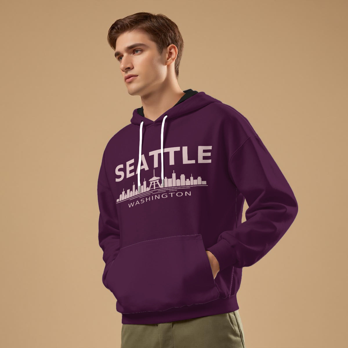 Seattle Skyline Hoodie – Space Needle & Washington City Style
