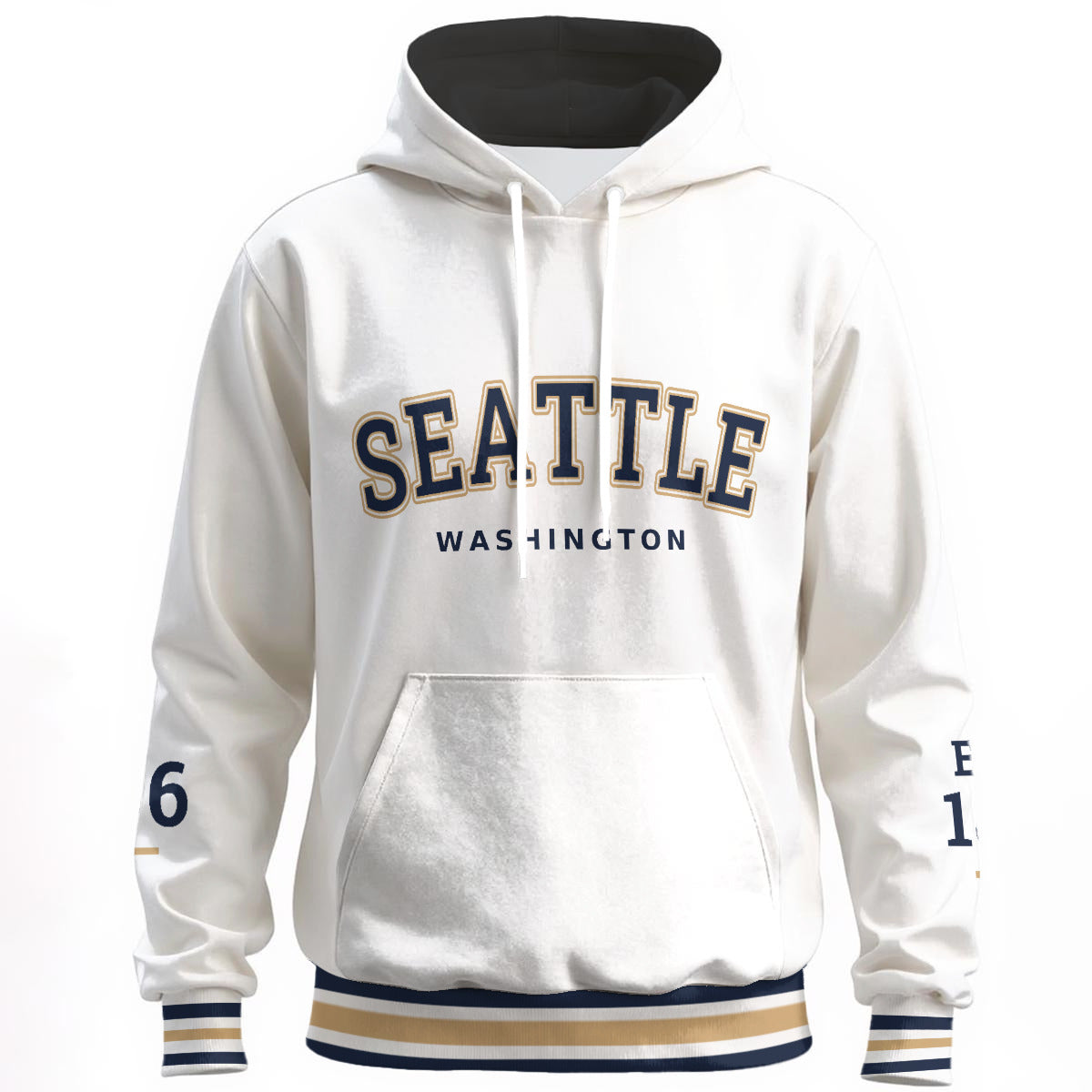 Seattle Varsity Classic Hoodie – Washington Collegiate Style