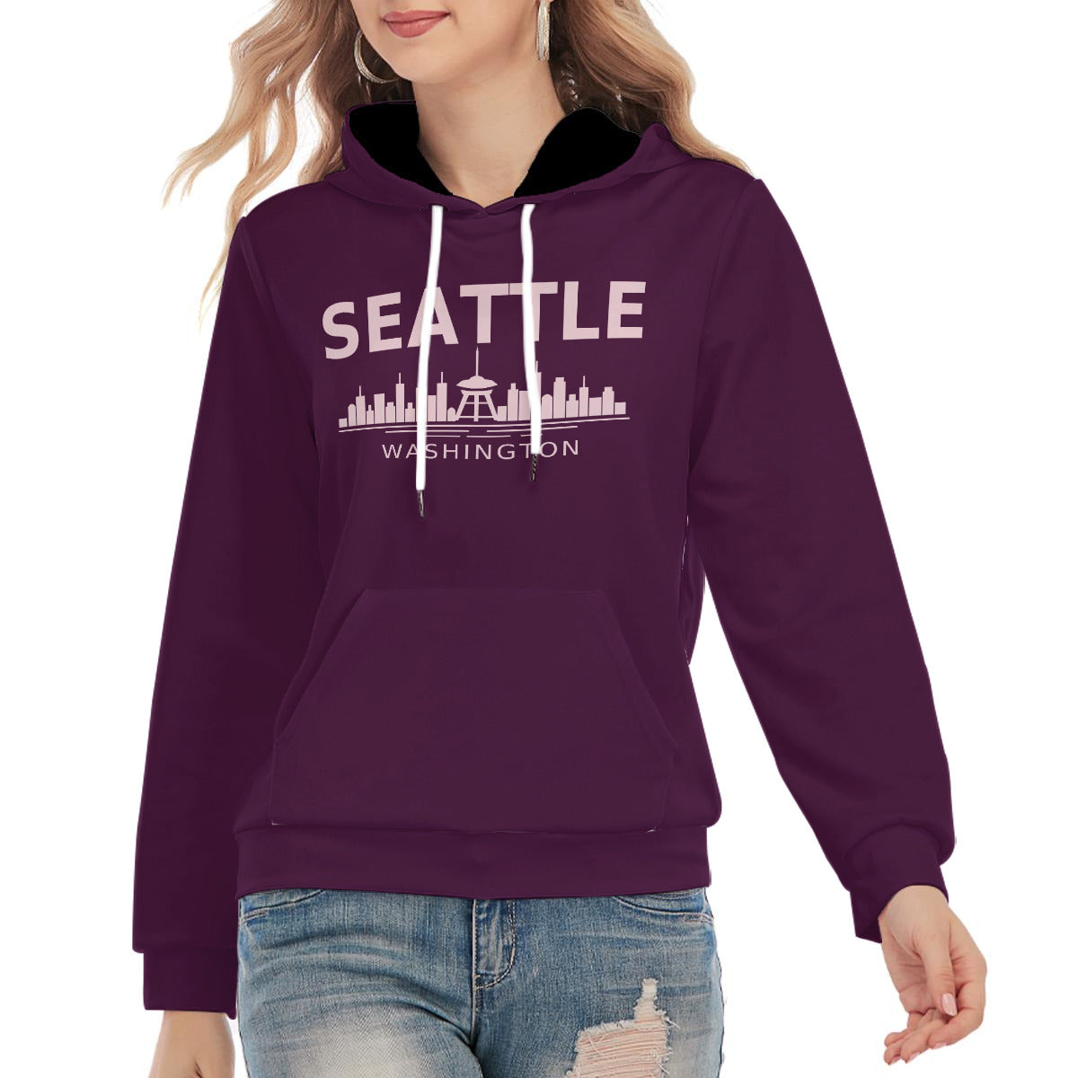 Seattle Skyline Hoodie – Space Needle & Washington City Style