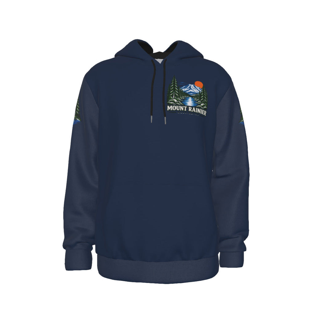 Mount Rainier Cascade Heritage Hoodie | Pacific Northwest Mountain & Forest Pullover