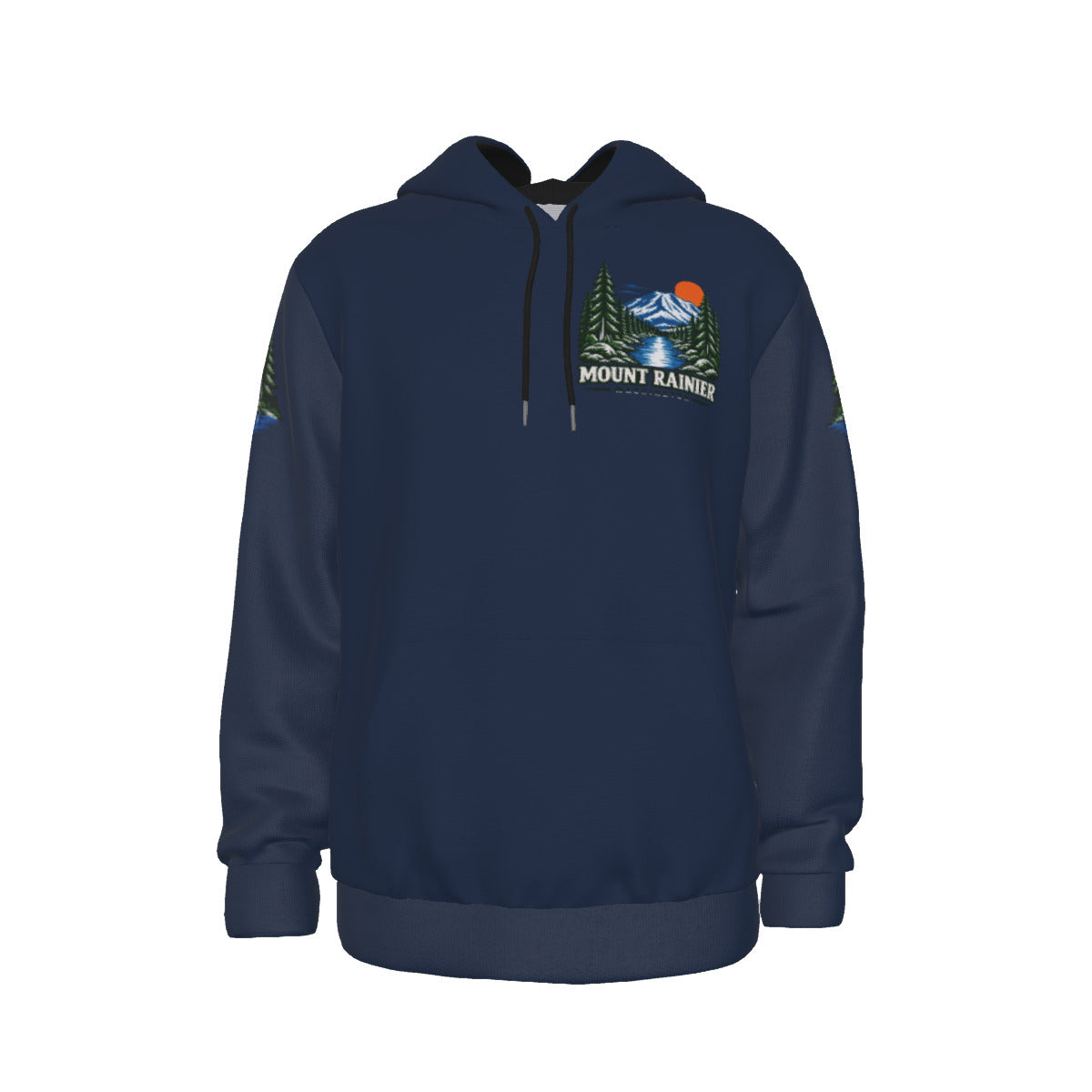 Mount Rainier Cascade Heritage Hoodie | Pacific Northwest Mountain & Forest Pullover