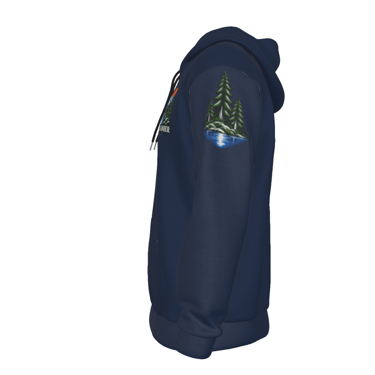 Mount Rainier Cascade Heritage Hoodie | Pacific Northwest Mountain & Forest Pullover