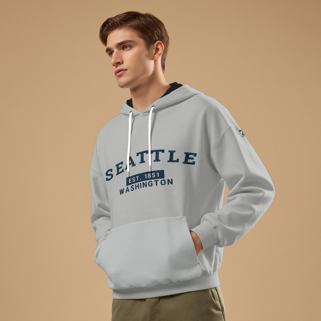 Seattle Heritage 1851 Hoodie – Vintage Washington Collegiate Style