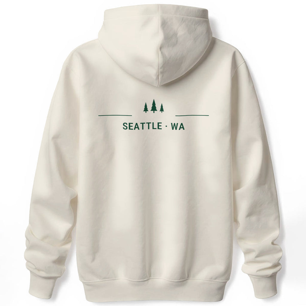 Seattle Emerald City Hoodie – Pacific Northwest Evergreen Style