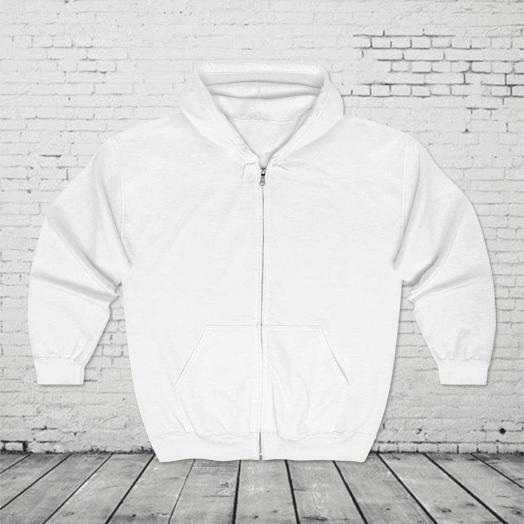Upper Left USA Full-Zip Hoodie – Pacific Northwest Orca & Mountain Back Graphic