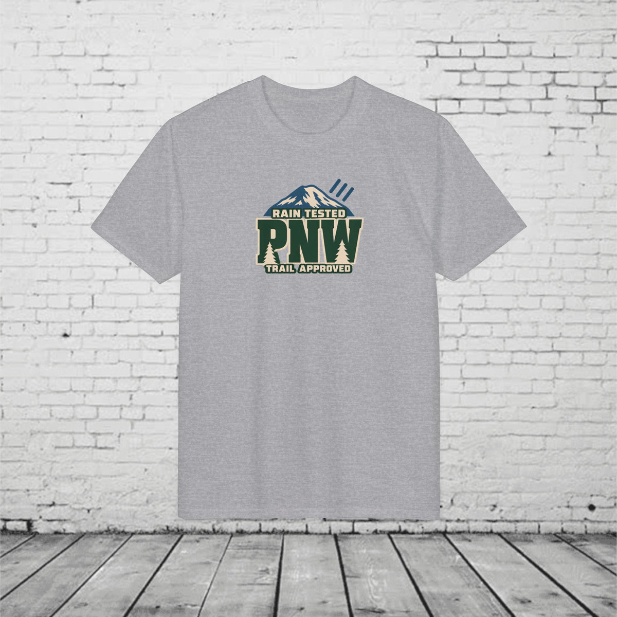 Rain Tested PNW Trail Approved Unisex T-Shirt