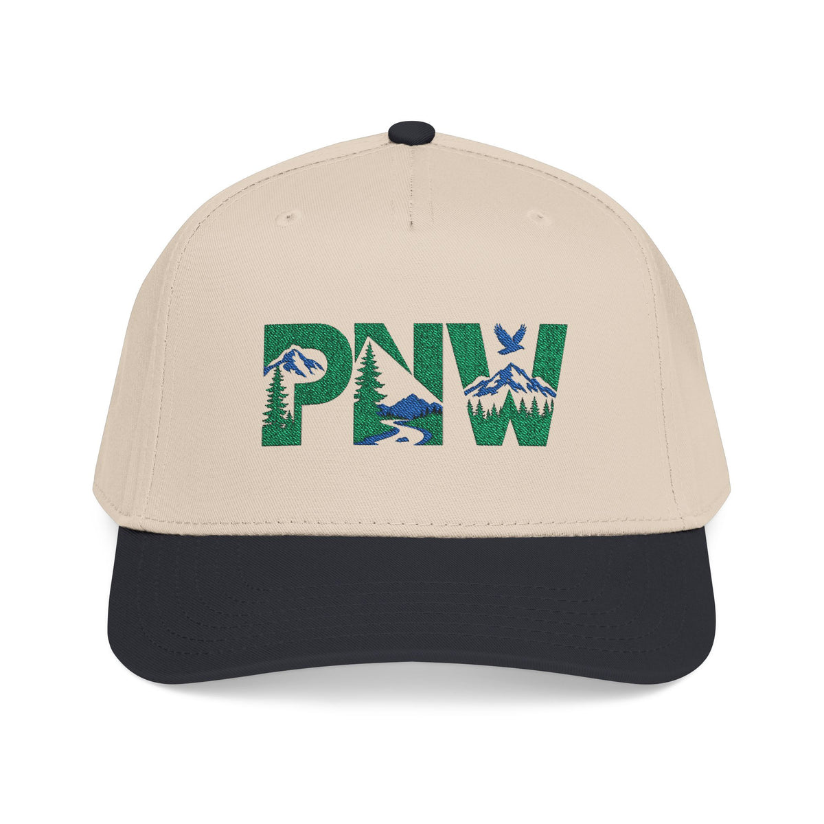 PNW Pacific Northwest Adventure Mid Profile Baseball Cap