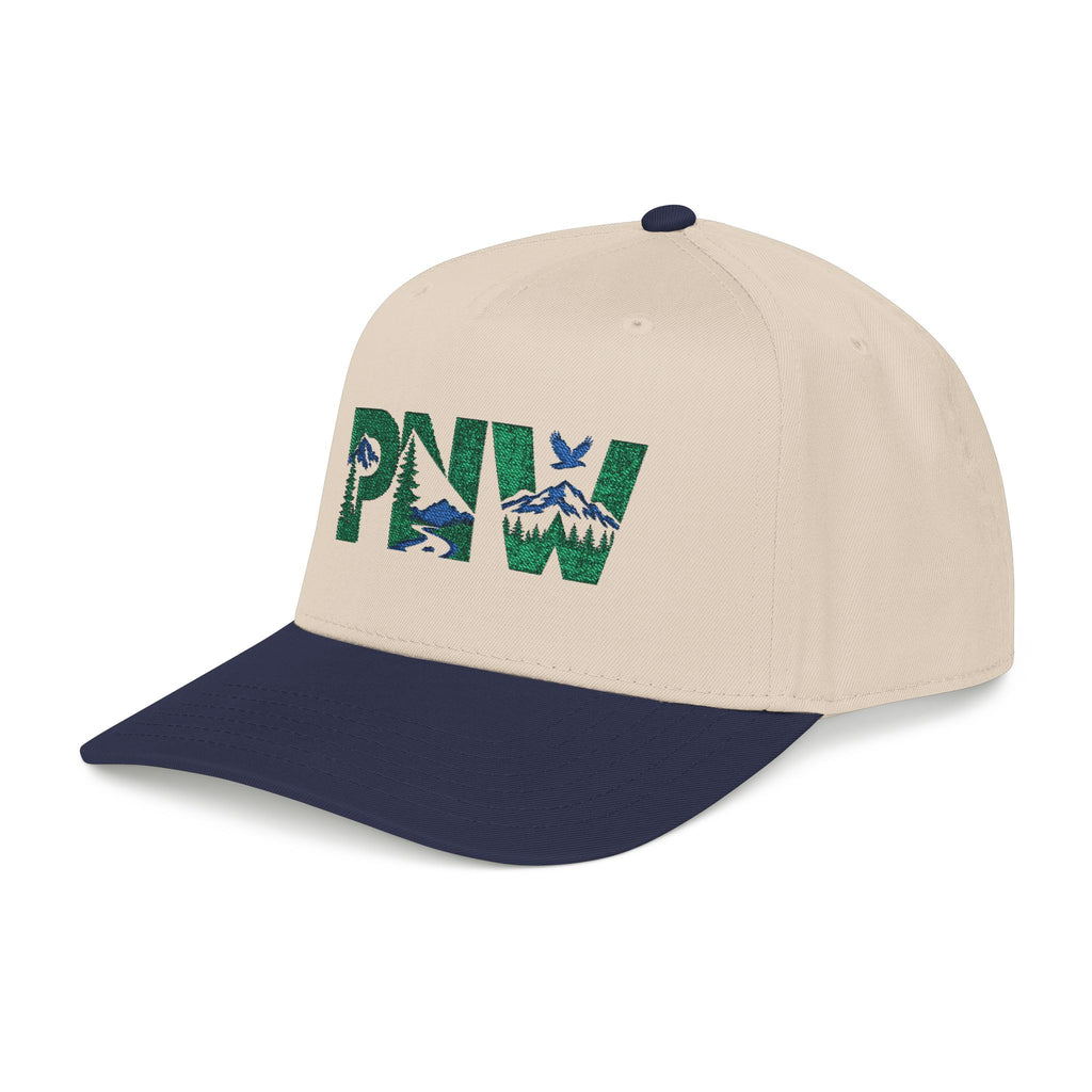 PNW Pacific Northwest Adventure Mid Profile Baseball Cap
