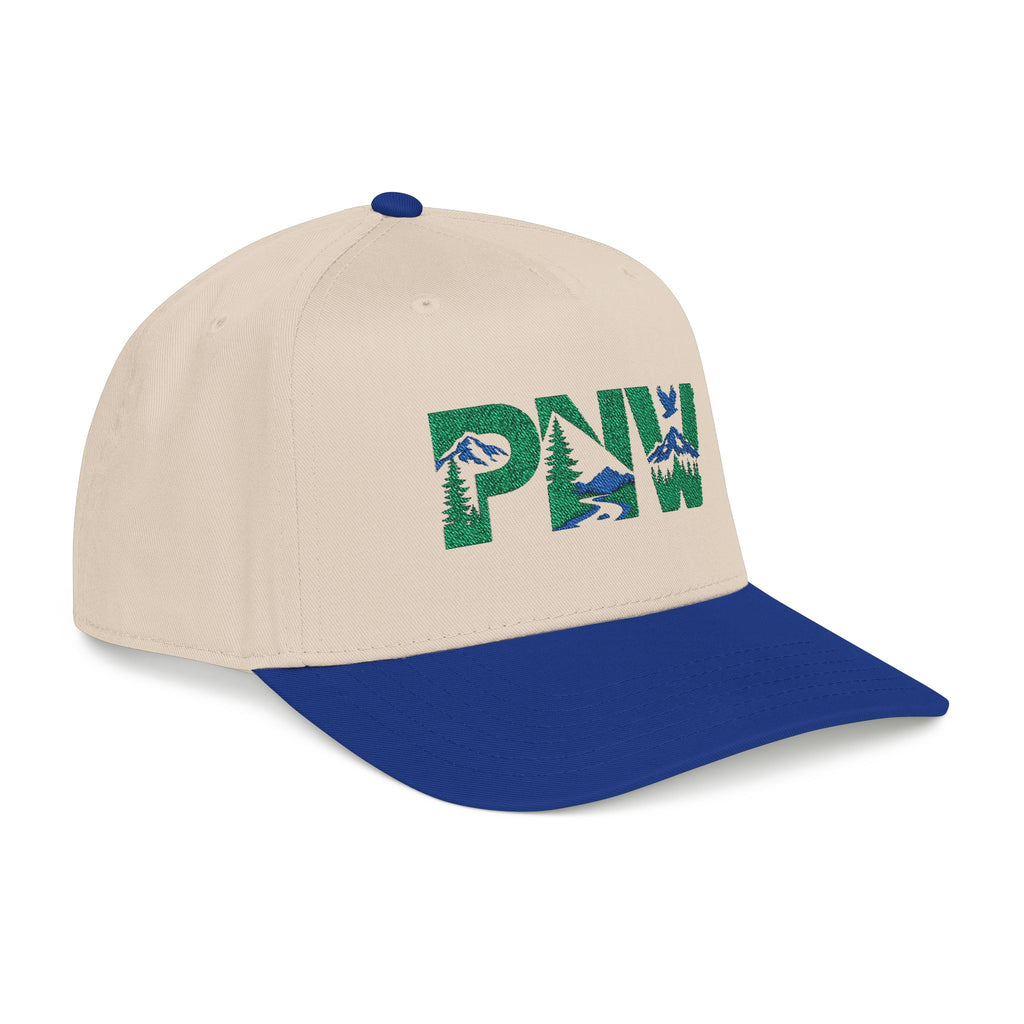 PNW Pacific Northwest Adventure Mid Profile Baseball Cap