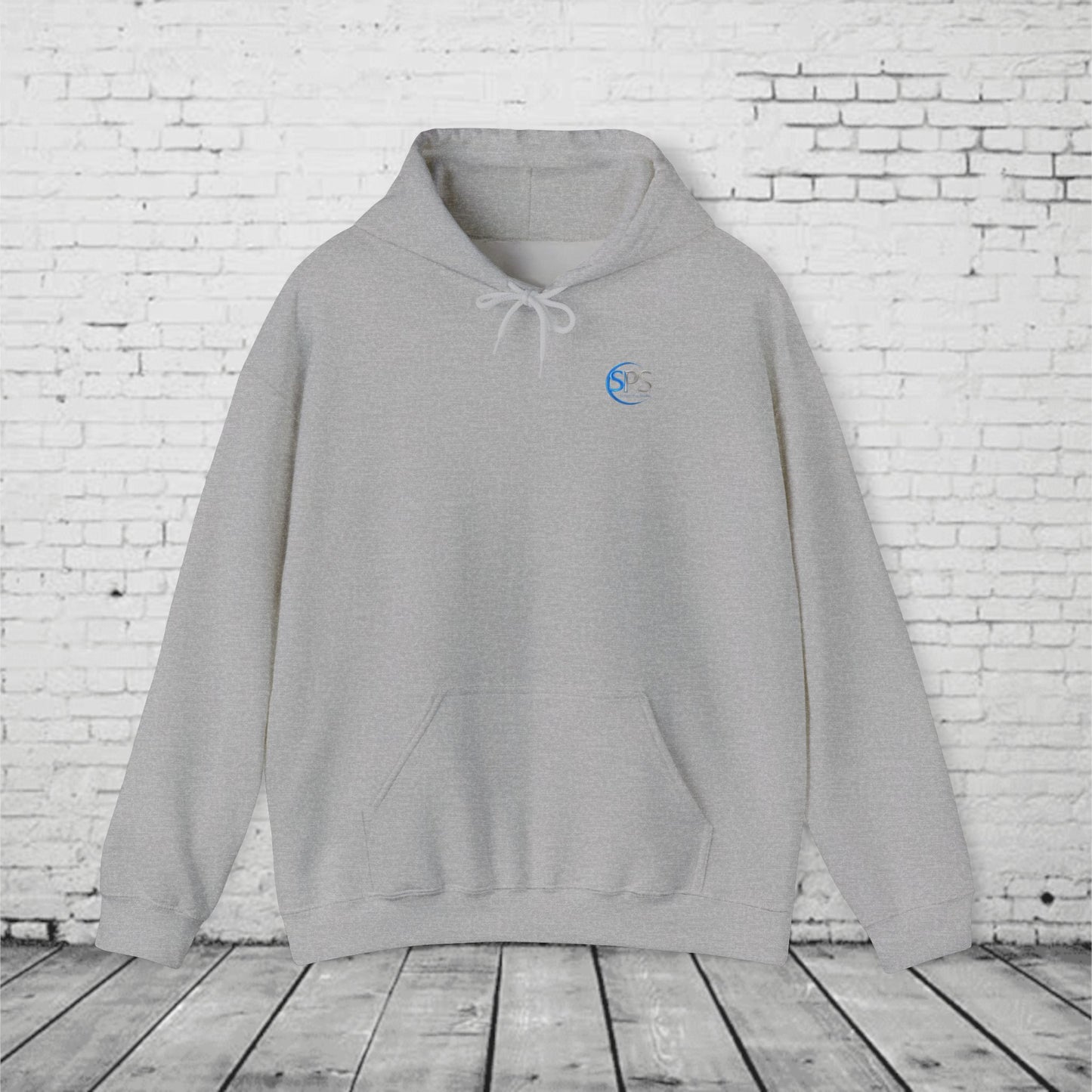 PNW Golf Hoodie – Pacific Northwest Mountain Golf Course Graphic, Vintage Nature Style Unisex Heavy Blend™ Hoodie