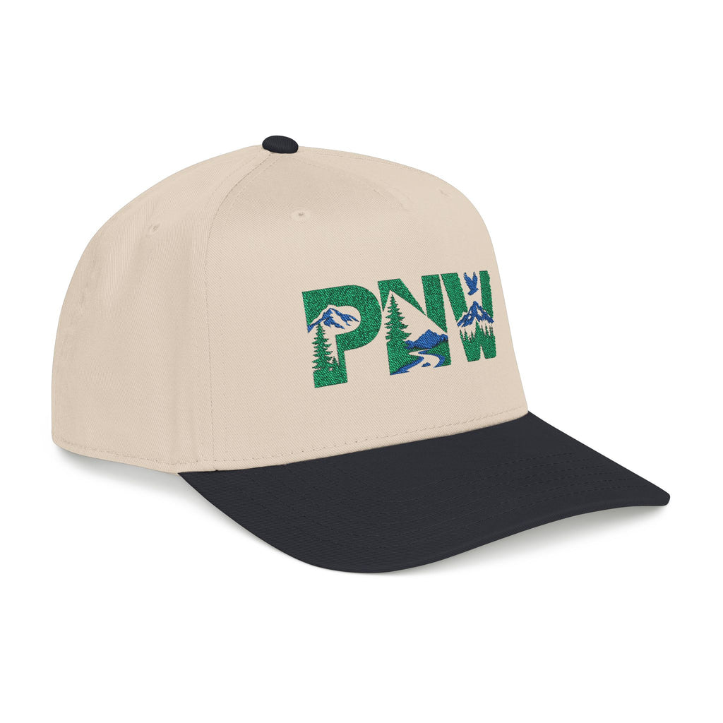PNW Pacific Northwest Adventure Mid Profile Baseball Cap