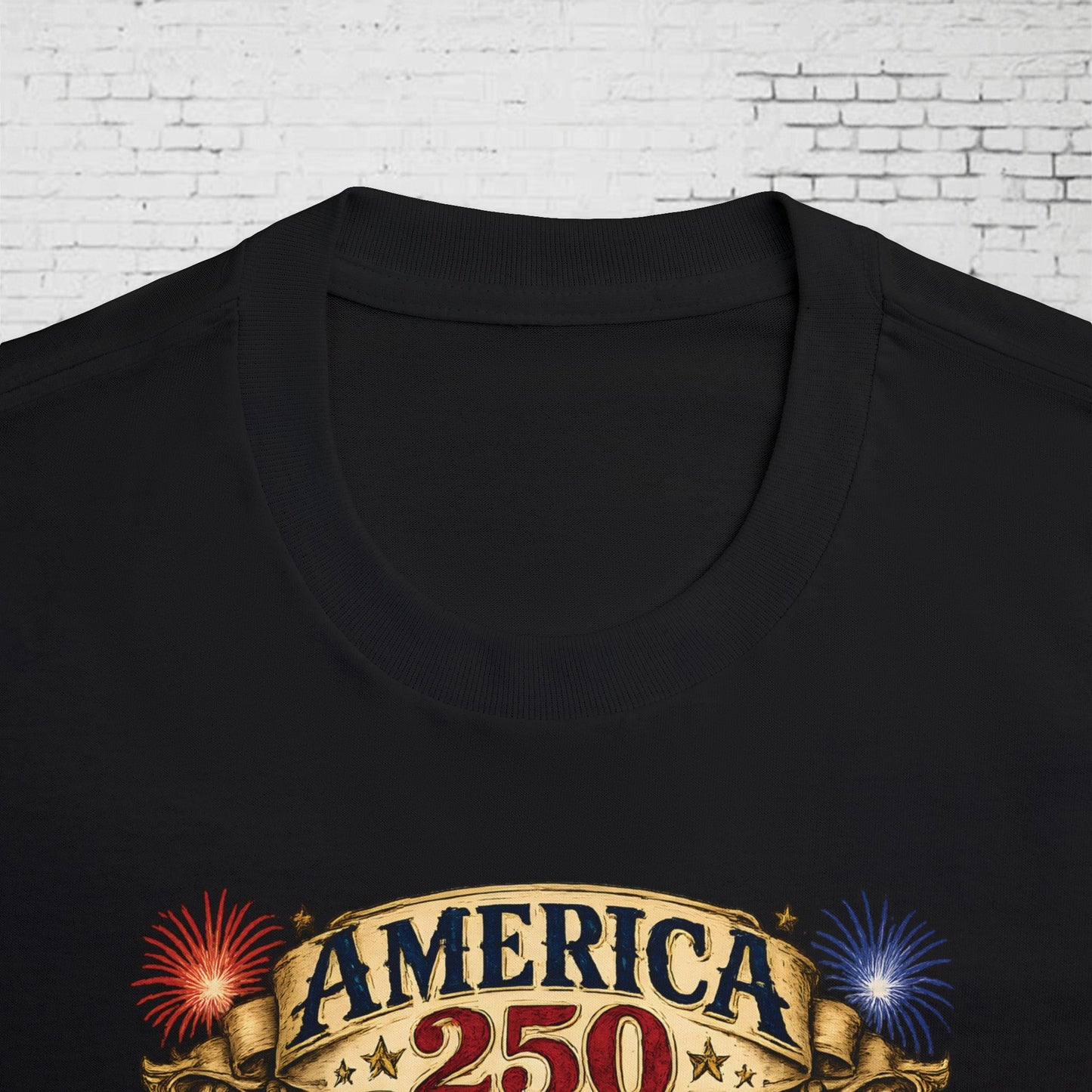 America 250 Patriotic T-Shirt | 1776–2026 Eagle, Revolutionary Soldier & Statue of Liberty Tee | One Nation Under God Semiquincentennial Unisex Shirt