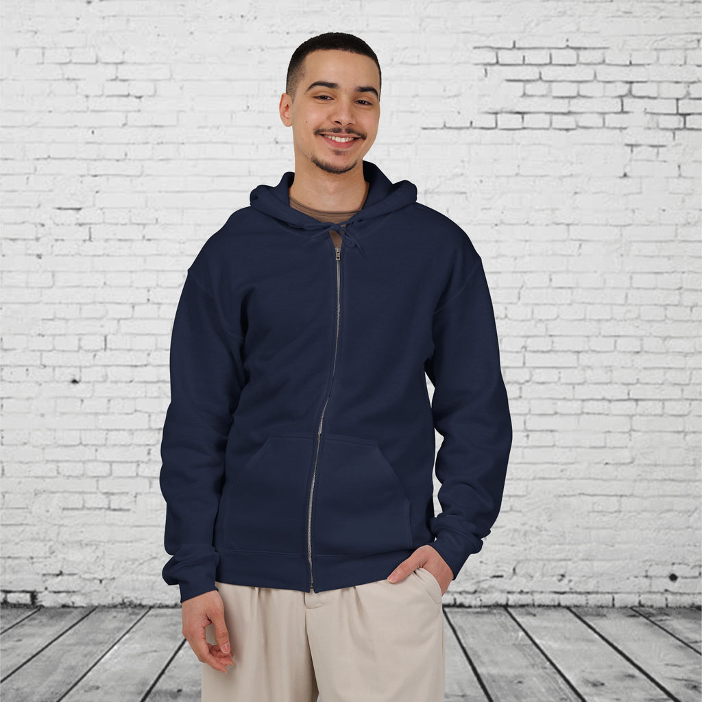 Sasquatch Country Full-Zip Hoodie – Stay Wild Pacific Northwest Bigfoot Back Graphic