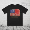 America 250 Patriotic Flag T-Shirt | USA 250th Anniversary 1776–2026 Independence Day Tee