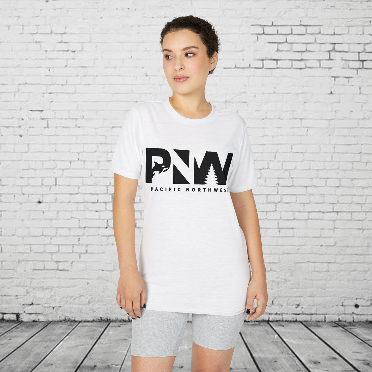 PNW Orca Performance T-Shirt – Pacific Northwest Killer Whale Outdoor Tee