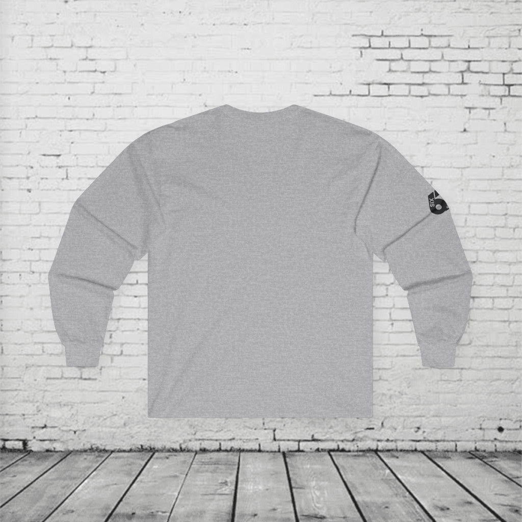 67 Kids Long Sleeve Shirt | Viral 6 7 Hand Graphic | Funny Youth Trend Tee