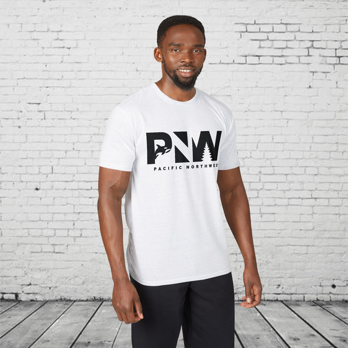 PNW Orca Performance T-Shirt – Pacific Northwest Killer Whale Outdoor Tee