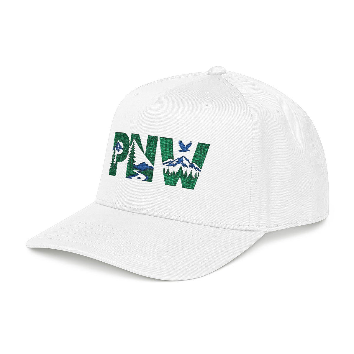 PNW Pacific Northwest Adventure Mid Profile Baseball Cap